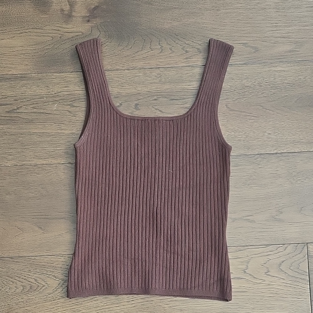 Rw&Co Ribbed Knit Tank